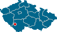 Mapa - poloha obce Němčice
